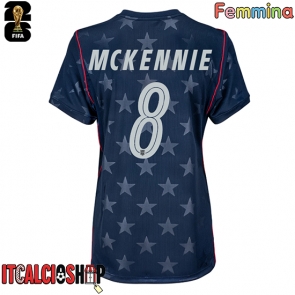 Stati Uniti Weston McKennie #8 Seconda Maglia Femmina Mondiali 2026 Manica Corta